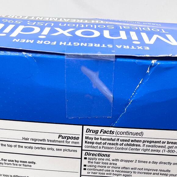 Kirkland Signature Minoxidil 5% Hair Regrowth Treatment for Men 6 Month Supply - Picture 6 of 7